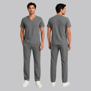 premium men's cotton scrub set
