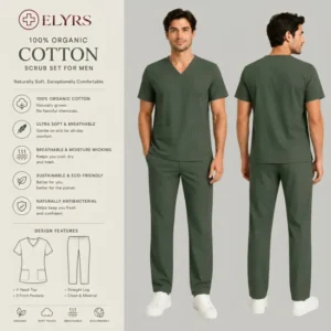 Cotton Scrubs For Men