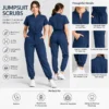 Jumpsuit Scrubs Women