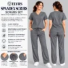 spandex Stretch scrubs