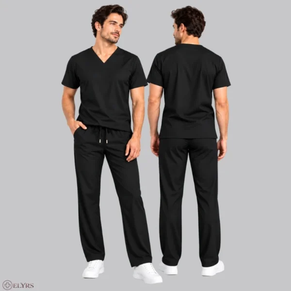 spandex stretchy scrubs men